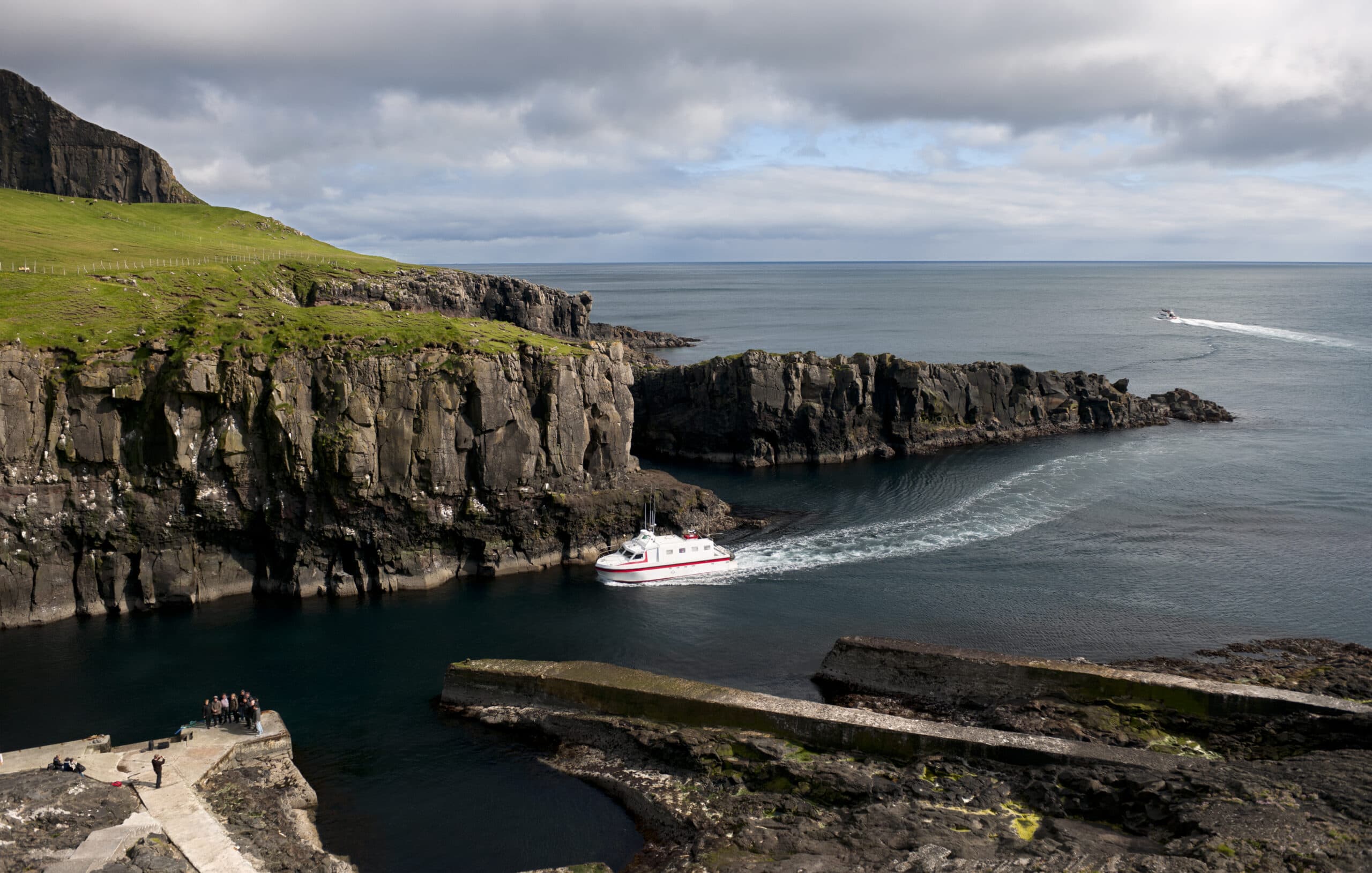 A boat tour of Drangarnir, with unique sights of the Faroe Islands