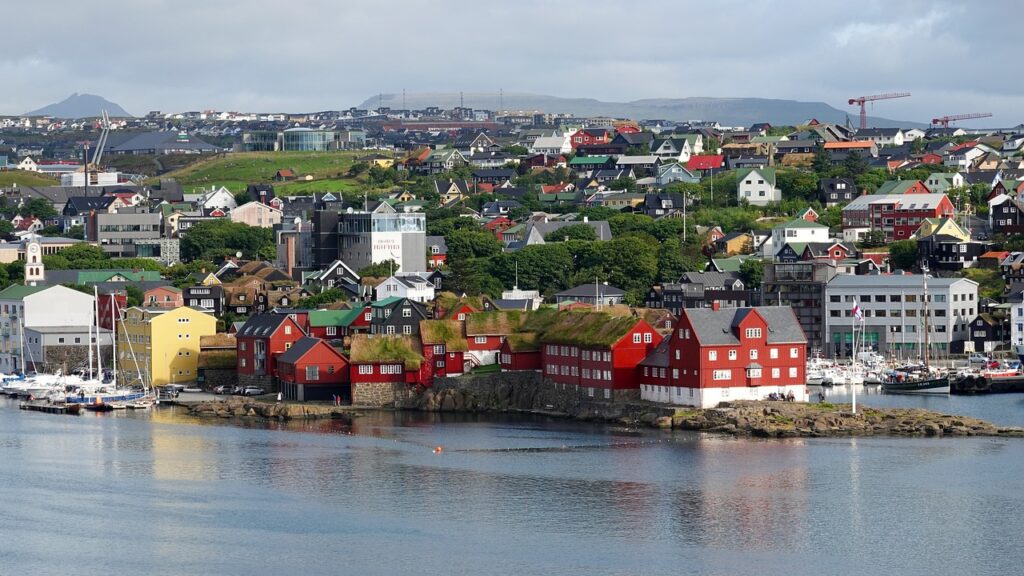 Tinganes in Torshavn