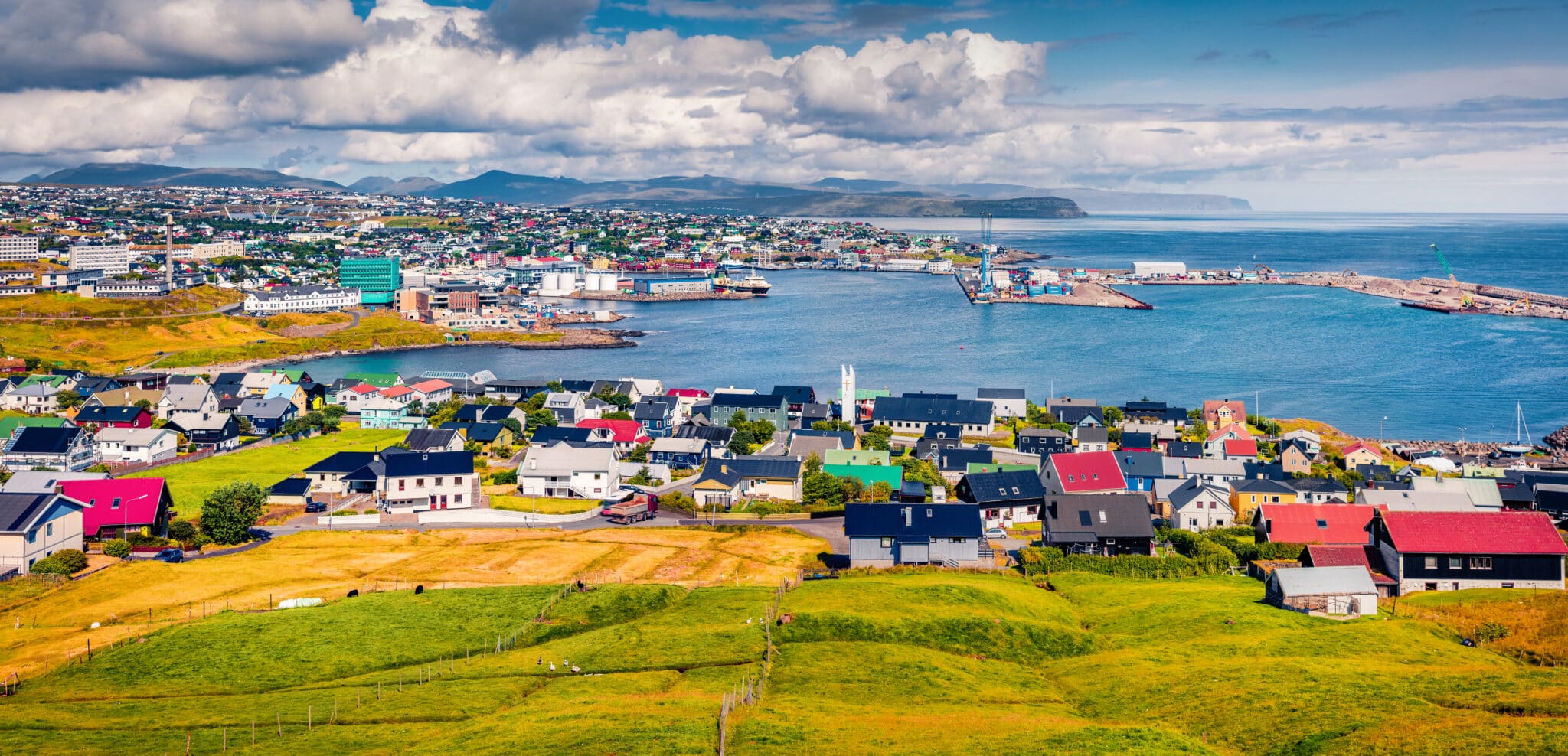 Tórshavn es una de las capitales más pequeñas de Europa. Fuente: Go Faroe   